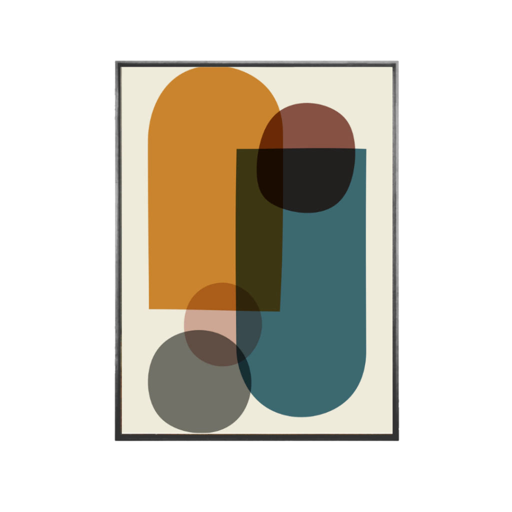Quadro Color Geometric 1 - Tony Marini - 24x30cm , 40x50cm , 50x70cm e 70x90cm