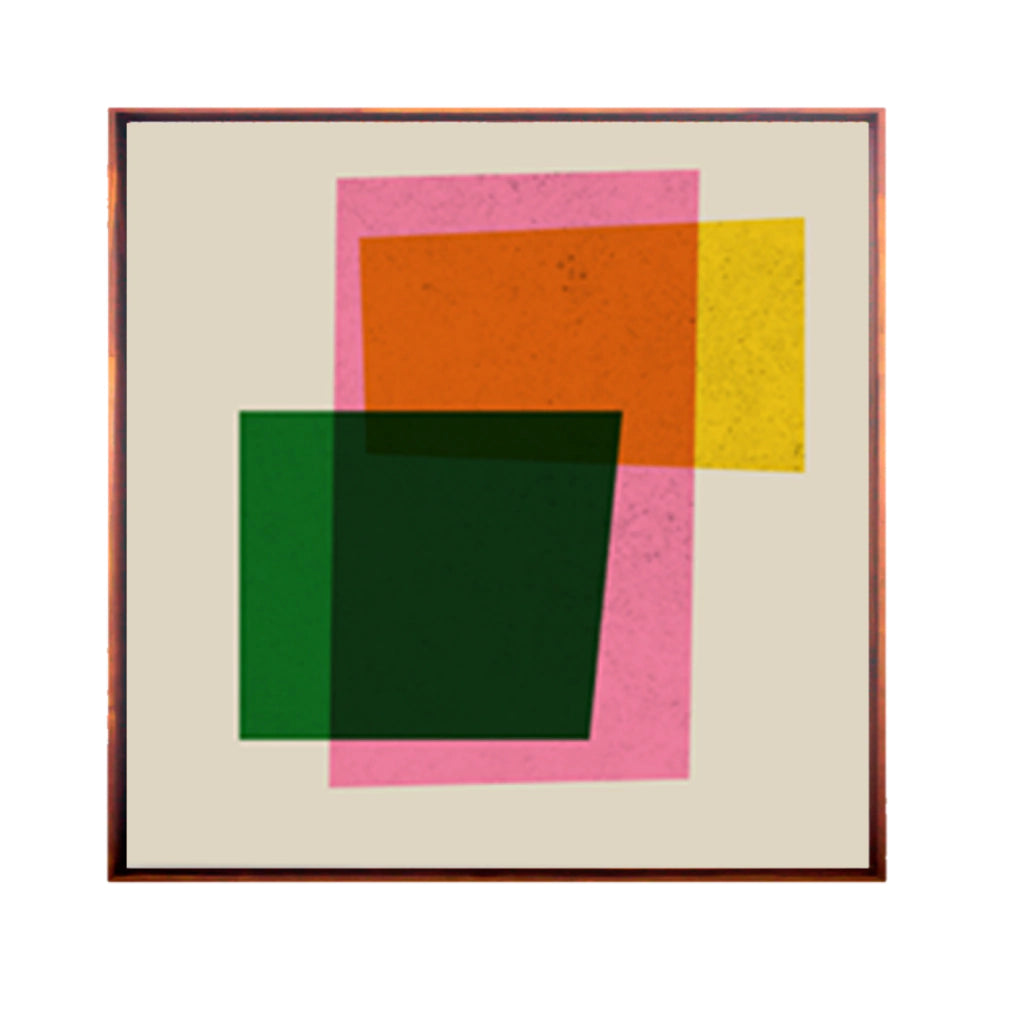 Quadro Grunge Squares 6 - Tony Marini - 20x20cm ou 40x40cm