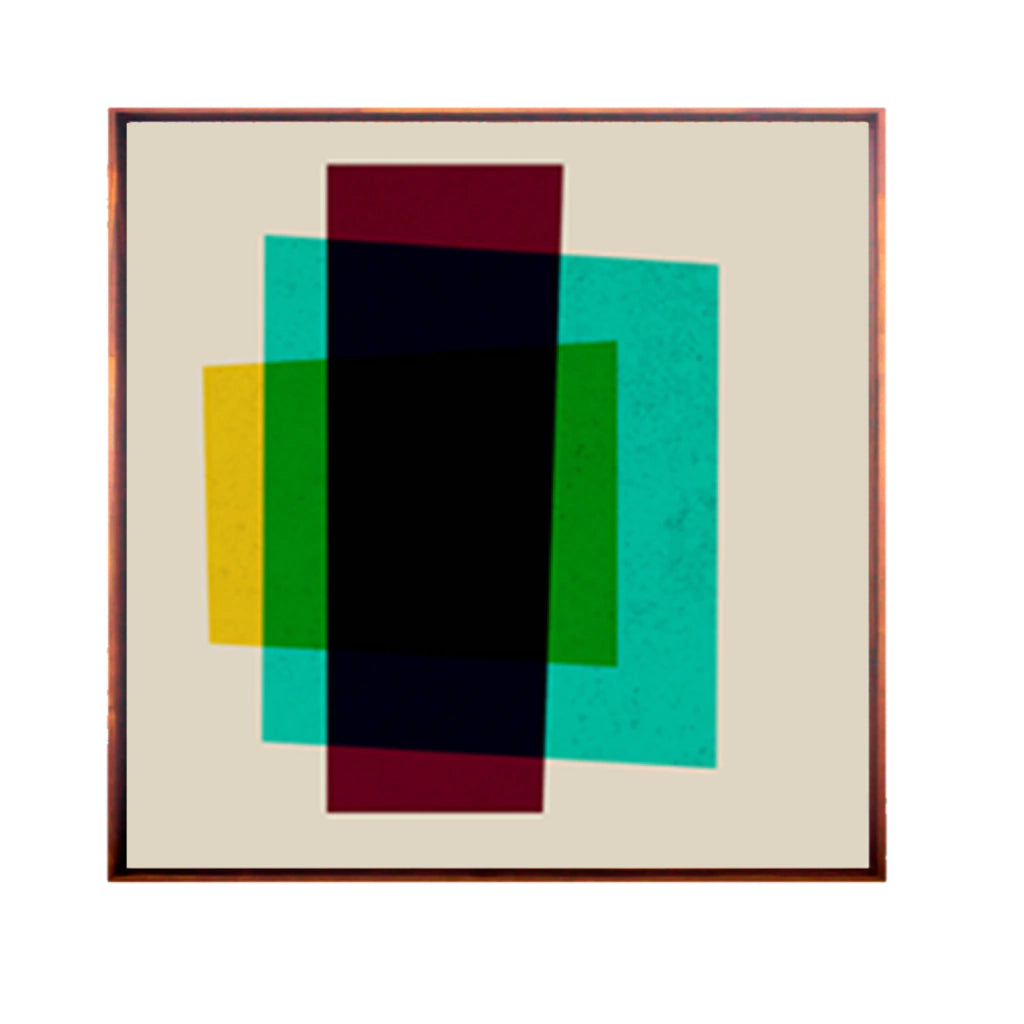Quadro Grunge Squares 7 - Tony Marini - 20x20cm ou 40x40cm