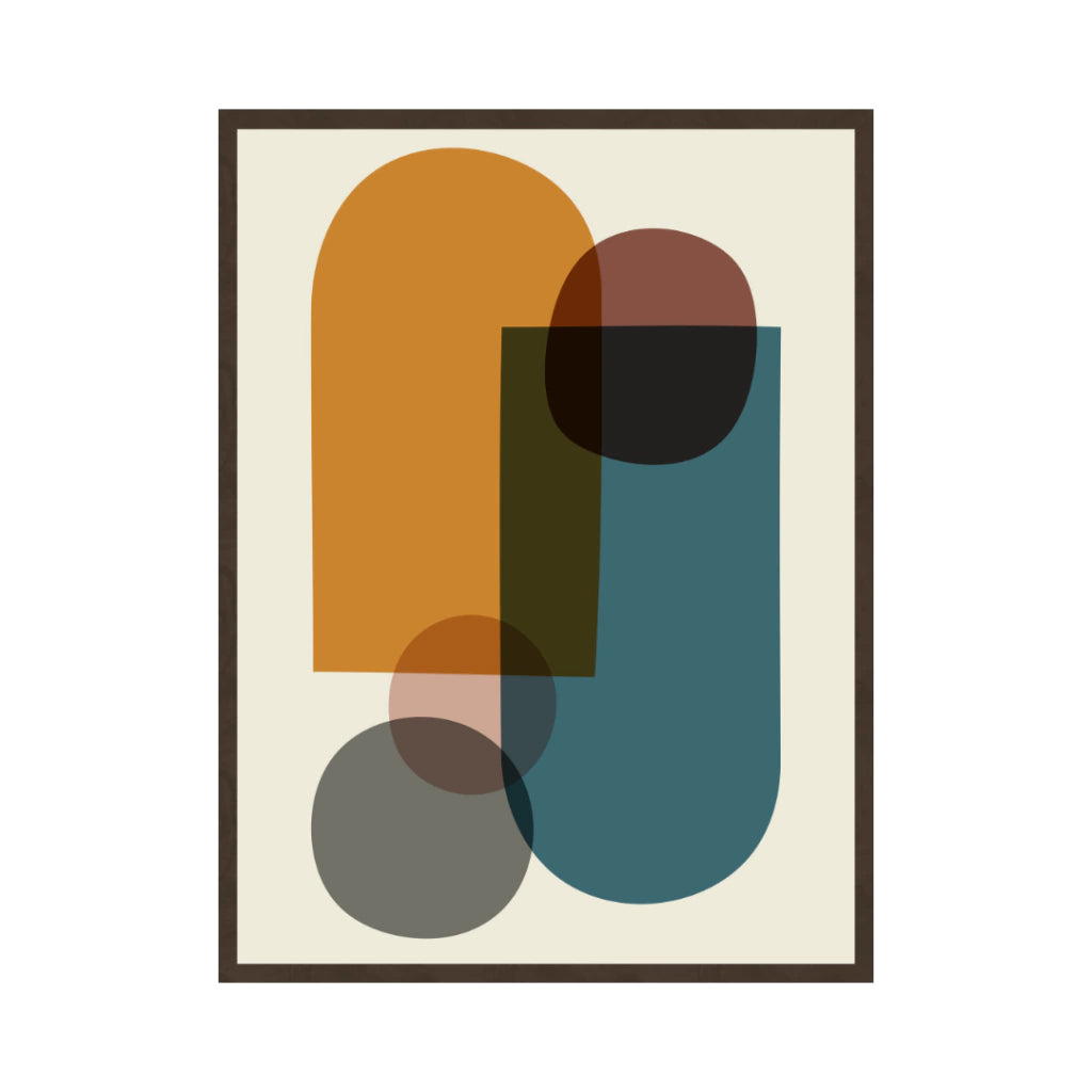 Quadro Color Geometric 1 - Tony Marini - 24x30cm , 40x50cm , 50x70cm e 70x90cm