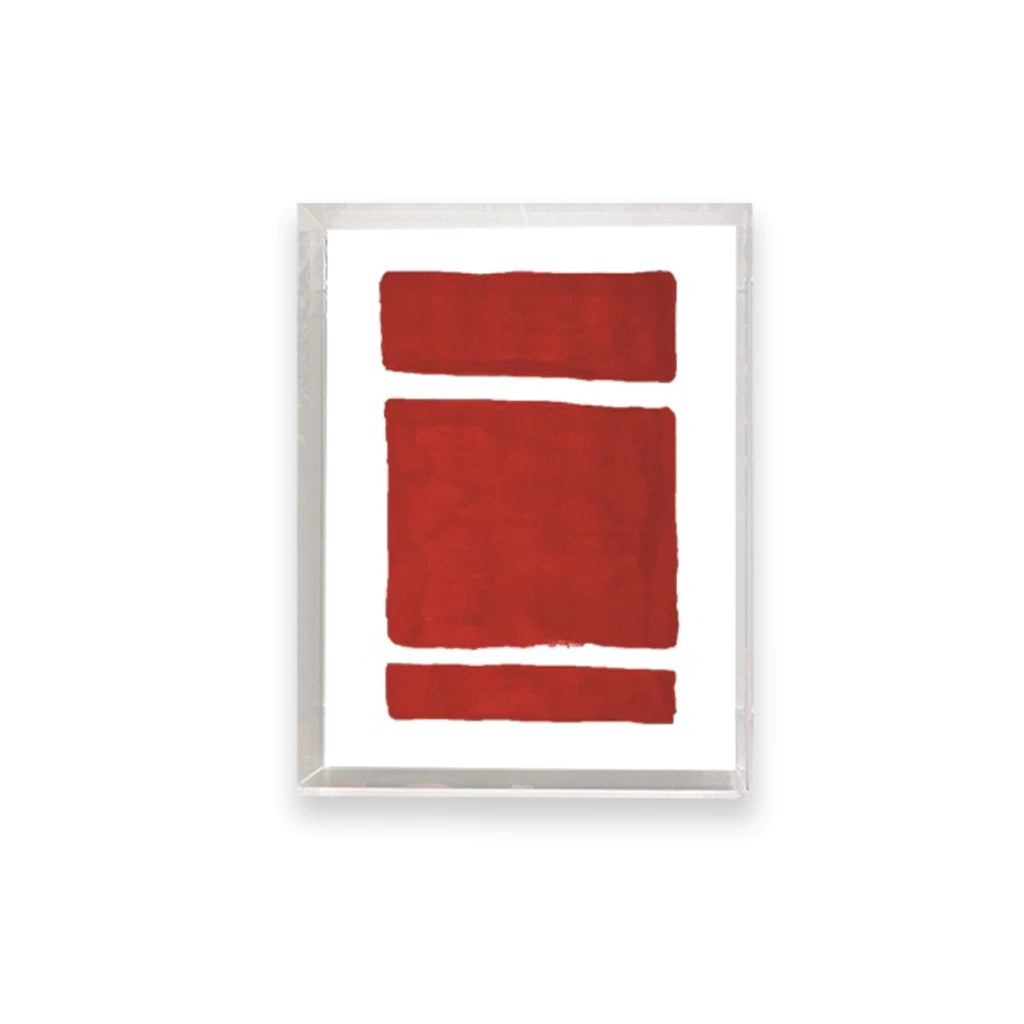 Coleção Color Pin (4 quadros) - Caixa de Acrilico 24x30cm cada