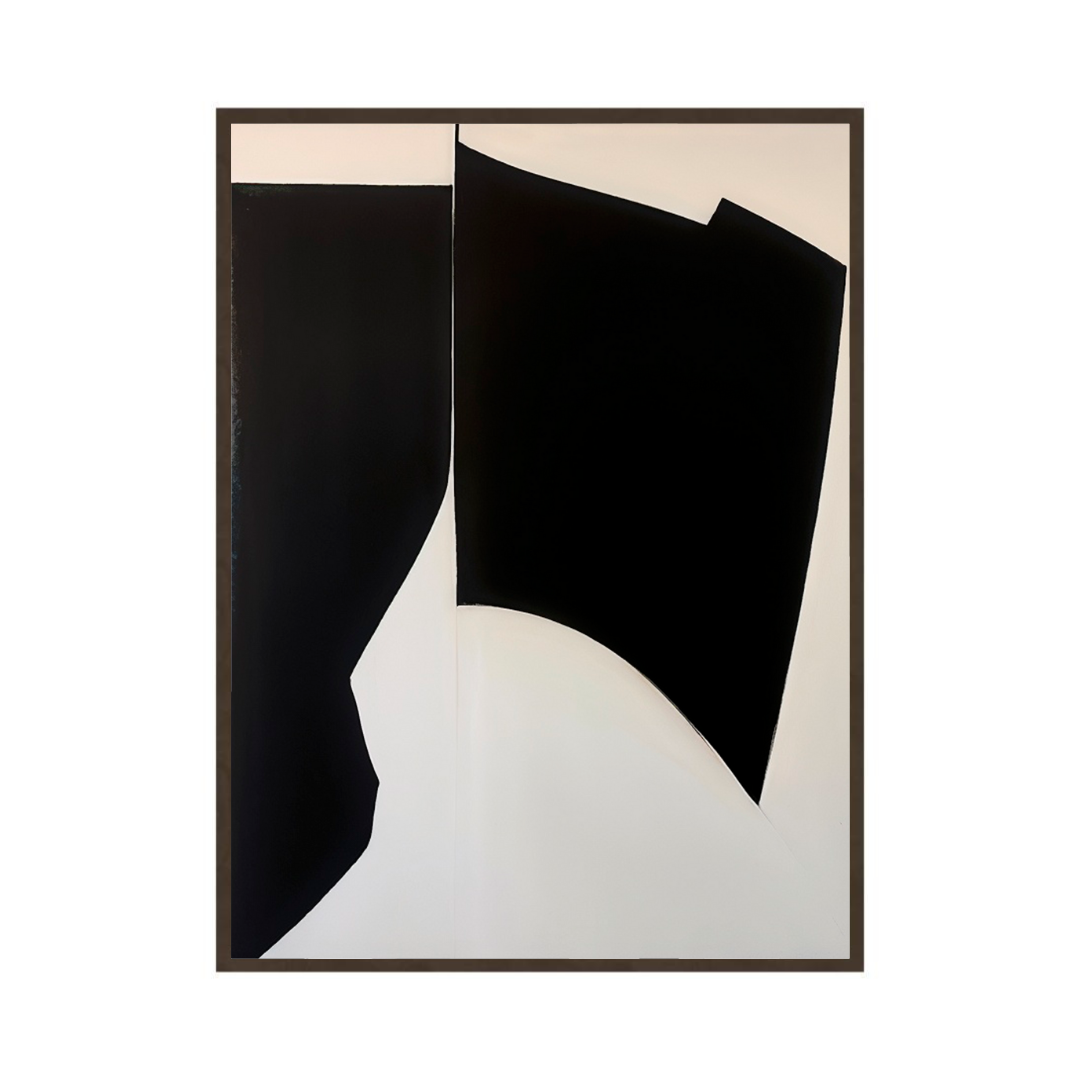 Quadro Black and Forms 1 - 24x30cm , 40x50cm , 50x70cm e 70x90cm