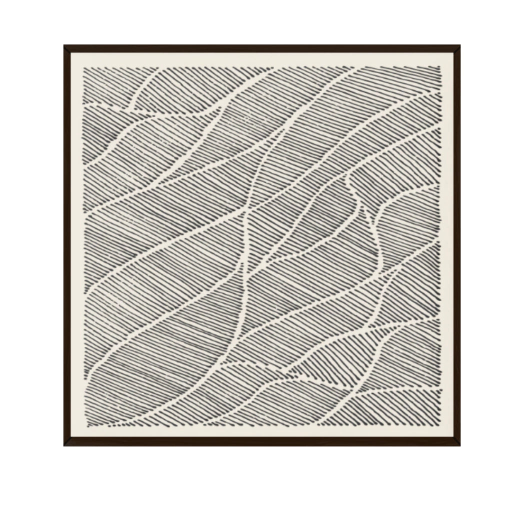 Quadro Black Lines 4 - Tony Marini - 20x20cm ou 40x40cm