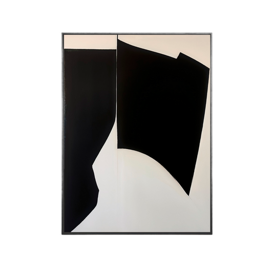 Quadro Black and Forms 1 - 24x30cm , 40x50cm , 50x70cm e 70x90cm