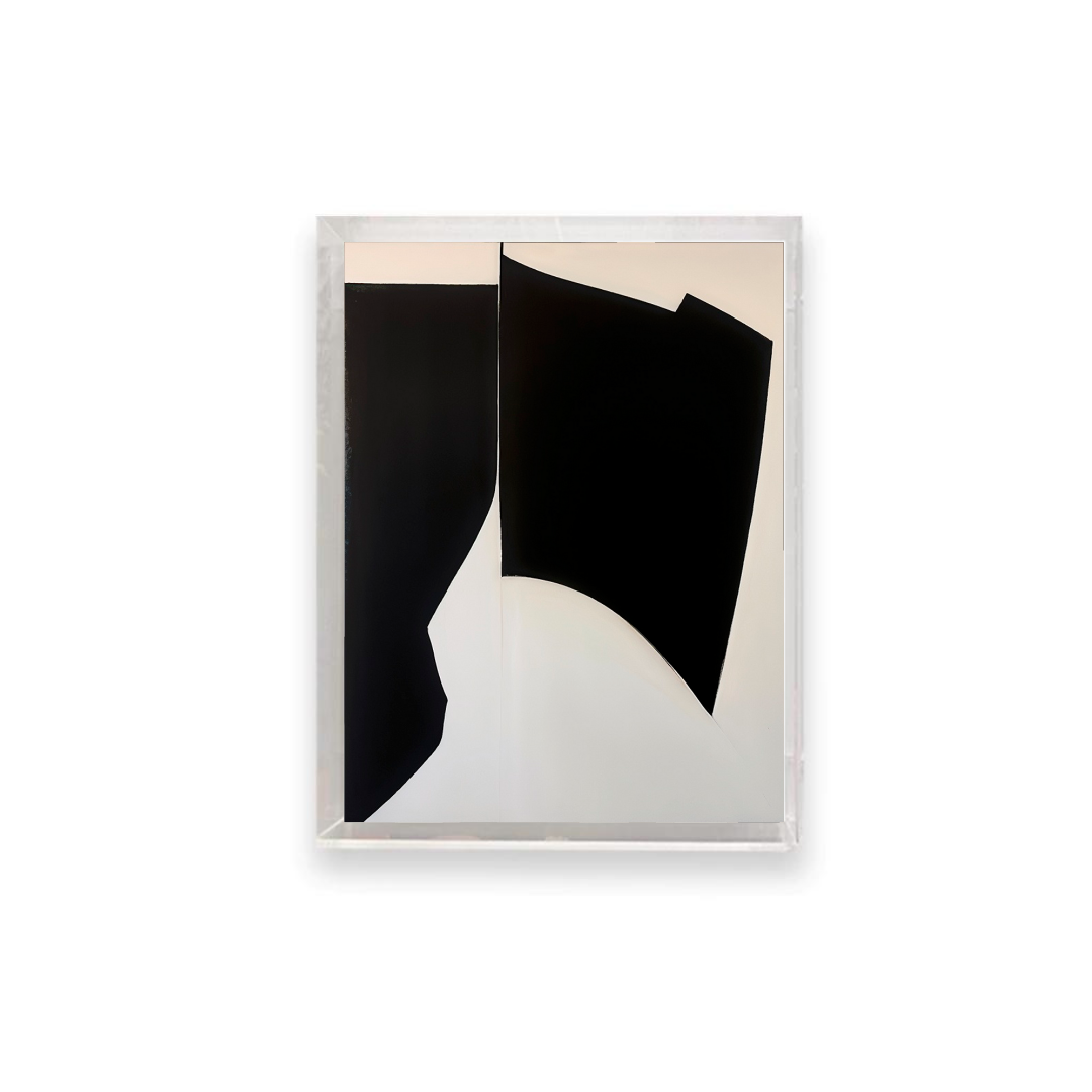 Quadro Black and Forms 1 - 24x30cm , 40x50cm , 50x70cm e 70x90cm