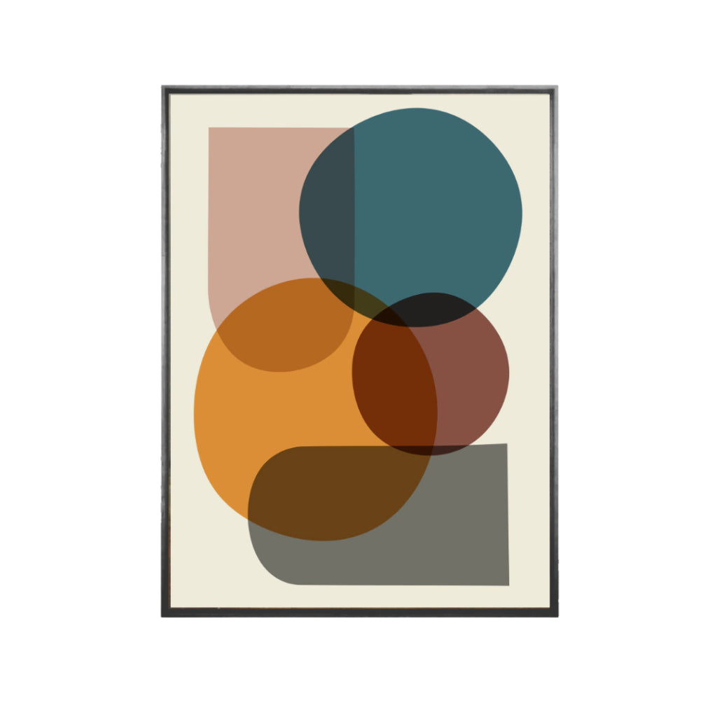 Quadro Color Geometric 2 - Tony Marini - 24x30cm , 40x50cm , 50x70cm e 70x90cm