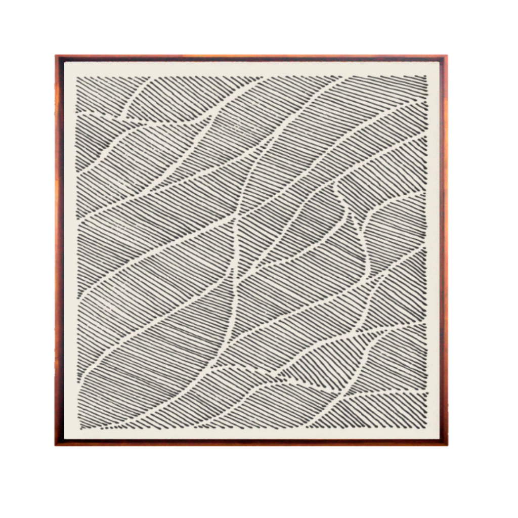 Quadro Black Lines 4 - Tony Marini - 20x20cm ou 40x40cm