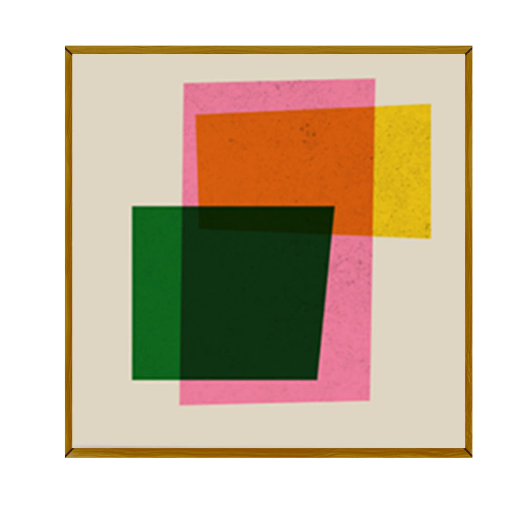 Quadro Grunge Squares 6 - Tony Marini - 20x20cm ou 40x40cm