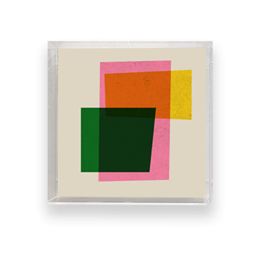 Quadro Grunge Squares 6 - Tony Marini - 20x20cm ou 40x40cm