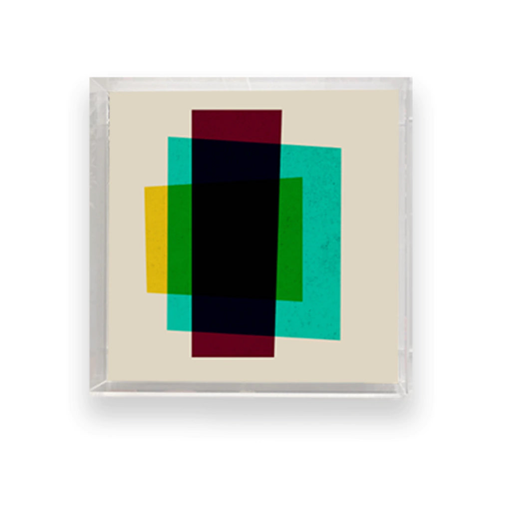 Quadro Grunge Squares 7 - Tony Marini - 20x20cm ou 40x40cm