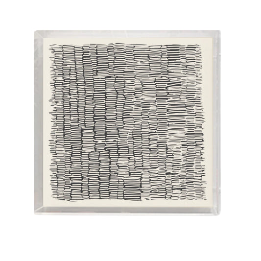 Quadro Black Lines 3 - Tony Marini - 20x20cm ou 40x40cm