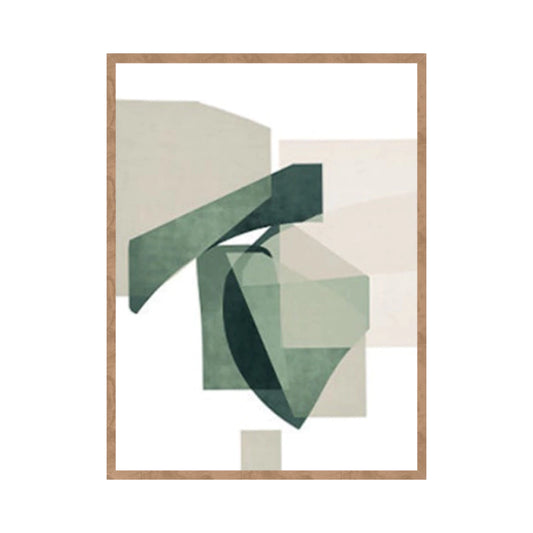 Quadro Geometric Green 2 - Tony Marini - 24x30cm , 40x50cm , 50x70cm e 70x90cm