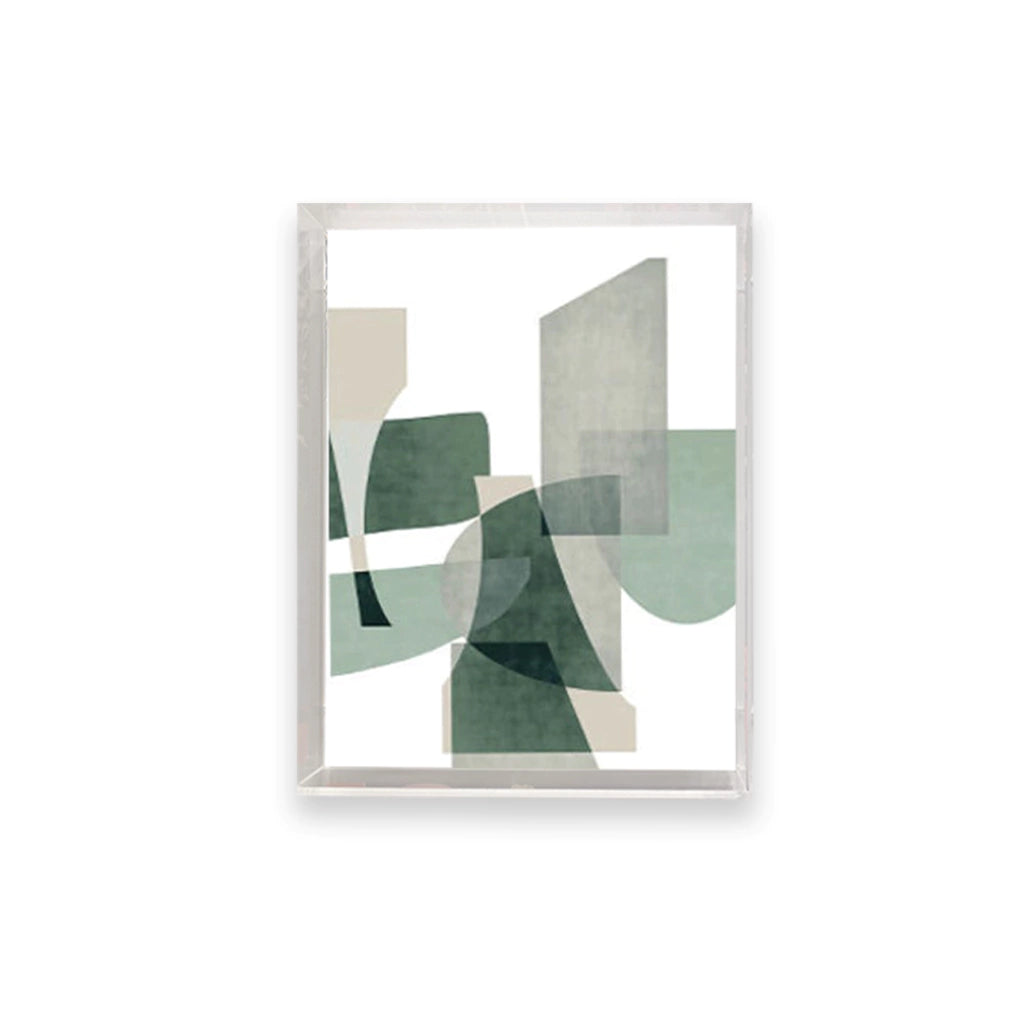 Quadro Geometric Green 3 - Tony Marini - 24x30cm , 40x50cm , 50x70cm e 70x90cm